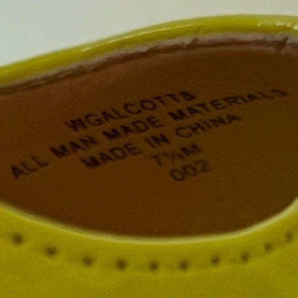 GUESS neon yellow peep toe stilleto sling back heels - Picture 5 of 12